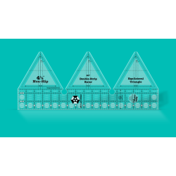 60 degree Double Strip Ruler