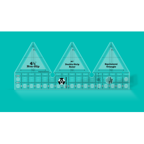 60 degree Double Strip Ruler
