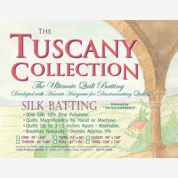 Silke/Polyester mellemfoer Tuscany 240 cm bred