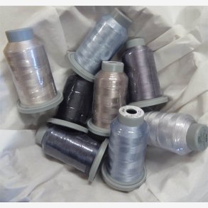 Glide 40wt - sorte og grå nuancer